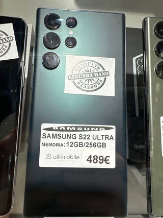 Samsung S22 Ultra 256GB Negro