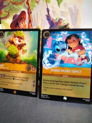 Lorcana: Dale y Ohana foil