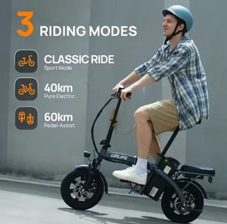 Bicicleta Eléctrica Plegable URLIFE 48V