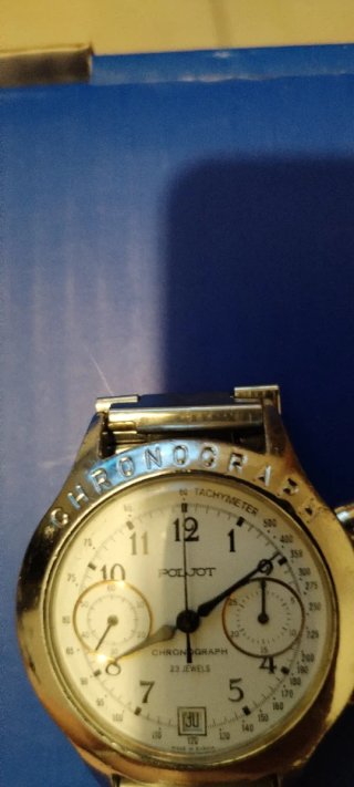 Orologio Poljot Cronografo Calibro 3133 Vintage