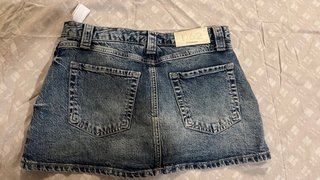 Gonna shorts in jeans