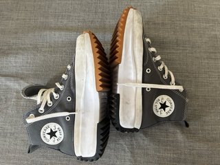 Converse Run Star Hike Plataforma Gris