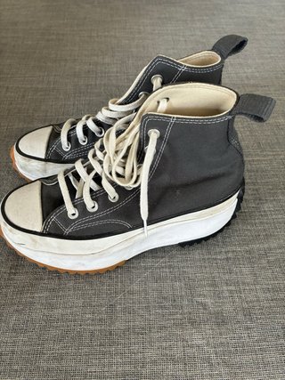 Converse Run Star Hike Plataforma Gris