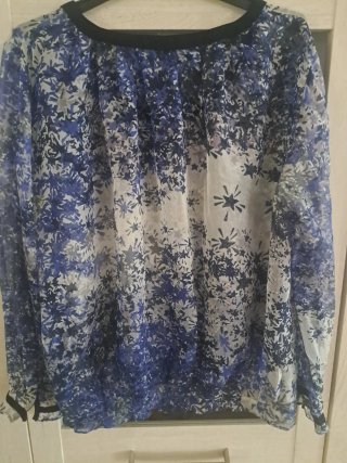 Blusa Zara de seda 100%