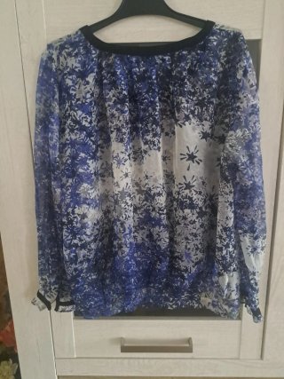 Blusa Zara de seda 100%