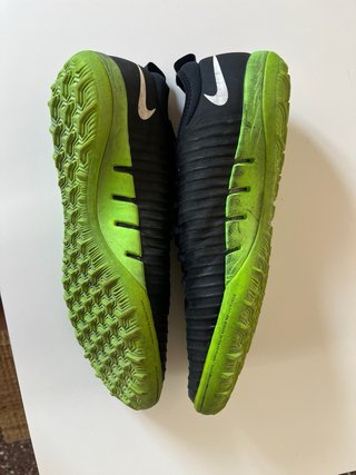 Zapatos fútbol Nike T46 Negro/Verde