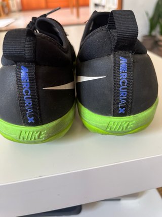 Zapatos fútbol Nike T46 Negro/Verde