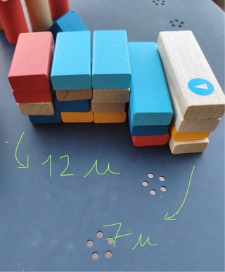 Bloques de construcción de madera