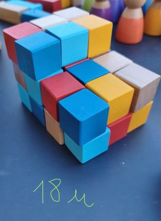 Bloques de construcción de madera