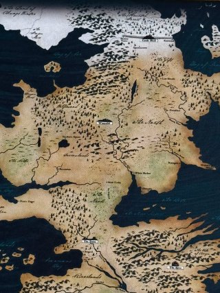 Cuadro Mapa Juego de Tronos