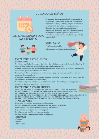 Cuidado de niños