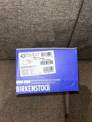 Birkenstock Boston Beige Tg 43