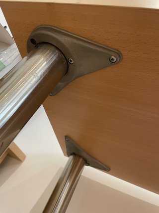 Escritorio alto de madera