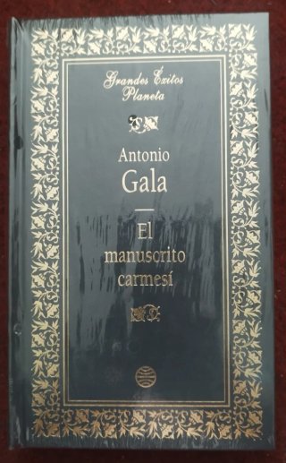 Libro "El manuscrito carmesí"