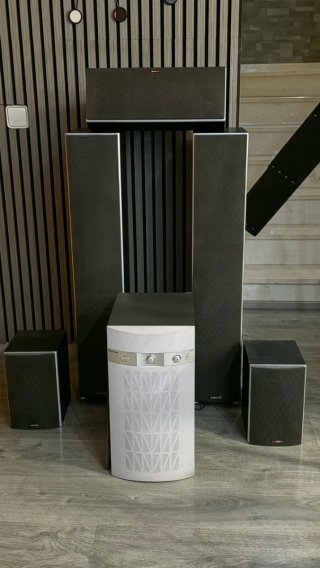 Ampli Yamaha RX-V477 + Altavoces 5.1 Polk Audio