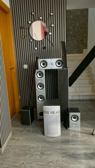 Ampli Yamaha RX-V477 + Altavoces 5.1 Polk Audio