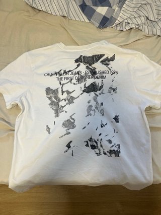 Camiseta Calvin Klein Jeans Blanca