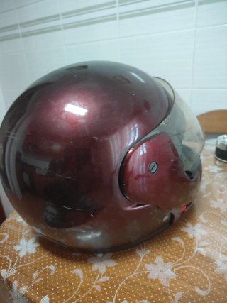 Casco Moto NZI Granate