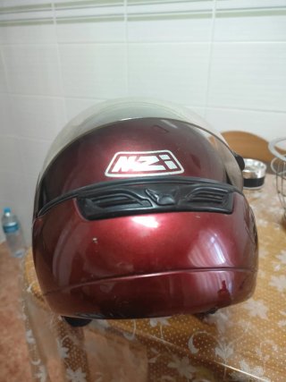 Casco Moto NZI Granate