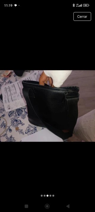 Bolso Tommy Hilfiger Negro Piel