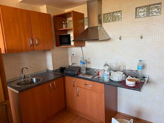 Cocina modular madera y metal