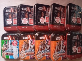 10 Mini Cajas Star Wars Force Attax