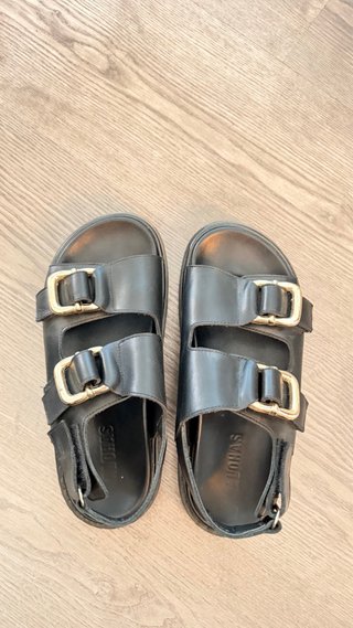 Sandalias ALOHAS Harper Piel Negra Talla 36