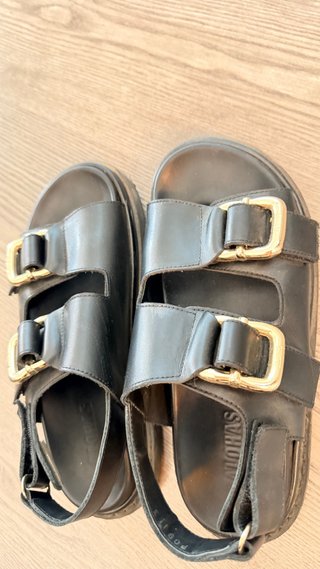 Sandalias ALOHAS Harper Piel Negra Talla 36