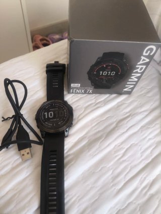 Garmin Fenix 7X Solar Negro/Plata