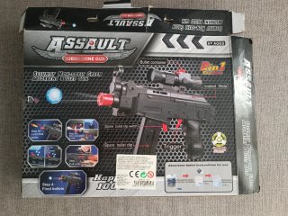 Pistola de juguete Assault 2 en 1