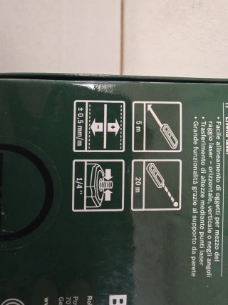 Livello laser Bosch PLL1 P
