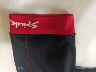 Culotte Ciclismo Spiuk Talla M Negro/Rojo