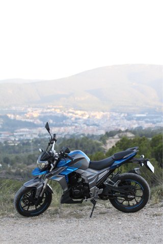 Goes 125nk Naked 2018 Azul/Gris