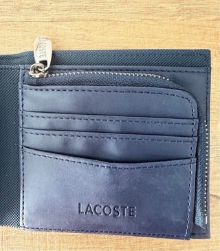 Cartera Lacoste Azul Marino