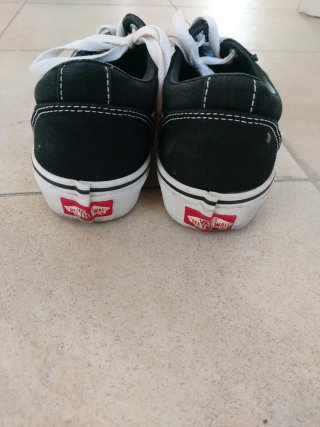 Vans Scarpe Sneakers Nere e Bianche