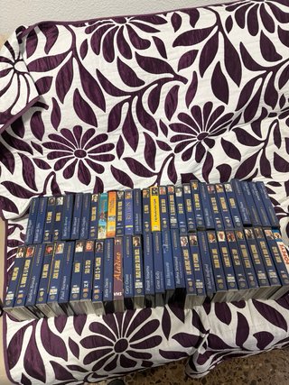 Reproductor VHS Aiwa de 6 cabazales+ 56 Películas