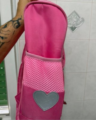 Zaino bambina rosa con orecchie gatto