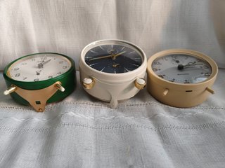 3 Despertadores Antiguos JAZ, DIEHL, BAYARD