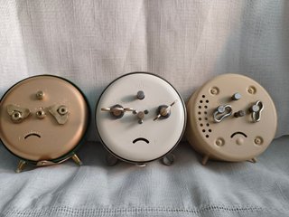 3 Despertadores Antiguos JAZ, DIEHL, BAYARD