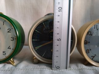 3 Despertadores Antiguos JAZ, DIEHL, BAYARD