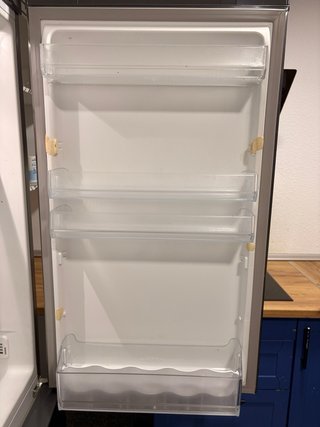Nevera combi acero inoxidable