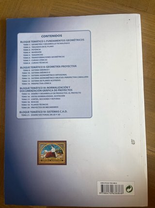 Dibujo técnico II, 2o Bachillerato