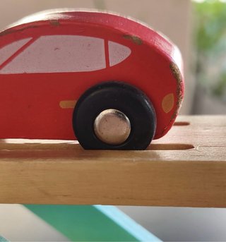 Grua con coches