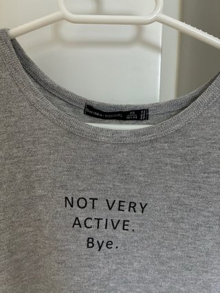 Camiseta de tirantes Bershka gris metalizado