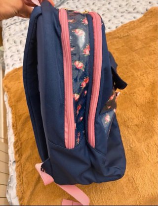Zaino Camomilla fantasia fiori rosa