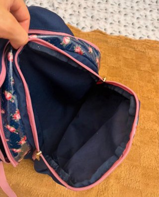 Zaino Camomilla fantasia fiori rosa