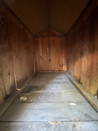Caseta para perro de madera