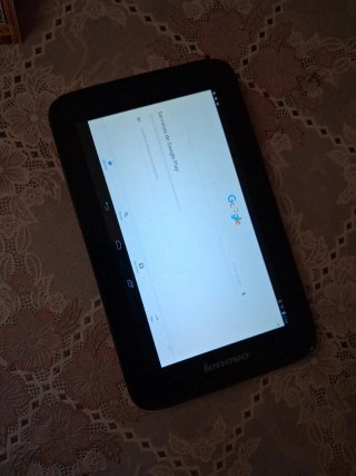 Tablet Lenovo Negra