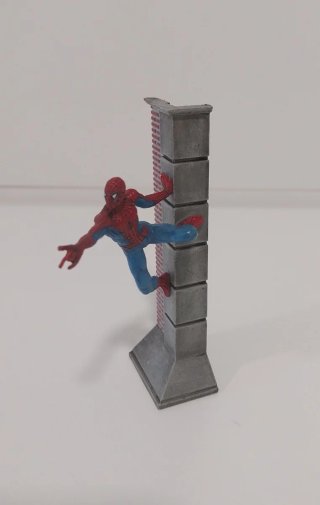 Figura Metal Spiderman Superhéroes Marvel 2004