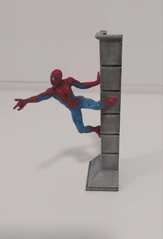 Figura Metal Spiderman Superhéroes Marvel 2004